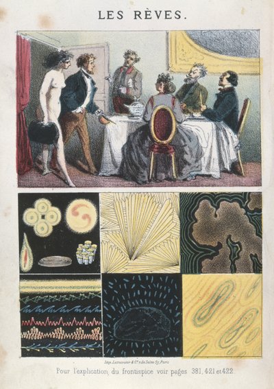 Sogni, illustrazione da Les Reves et le Moyen de les Diriger del Marchese d